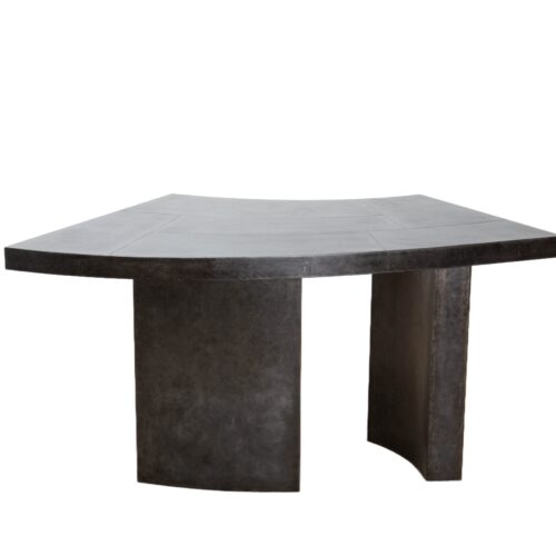 Layered Parkerized Steel Desk II by Hyungshin Hwang 1