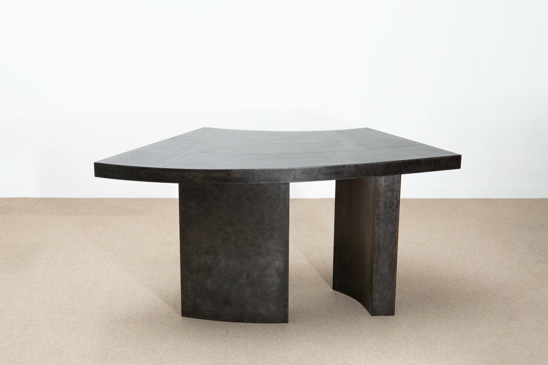 Layered Parkerized Steel Desk II by Hyungshin Hwang 2