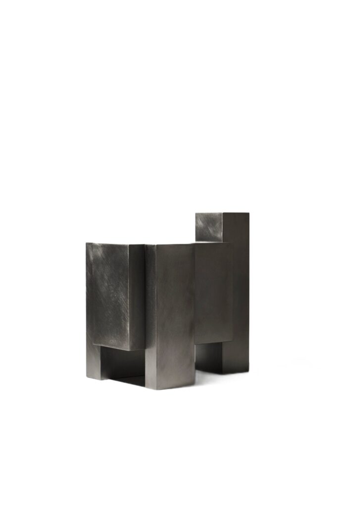 Layered Steel Seat XI by Hyungshin Hwang 1