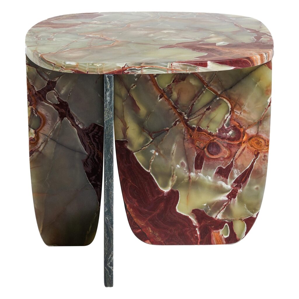 Red Green Onyx Coffee Table by OS and OOS 1