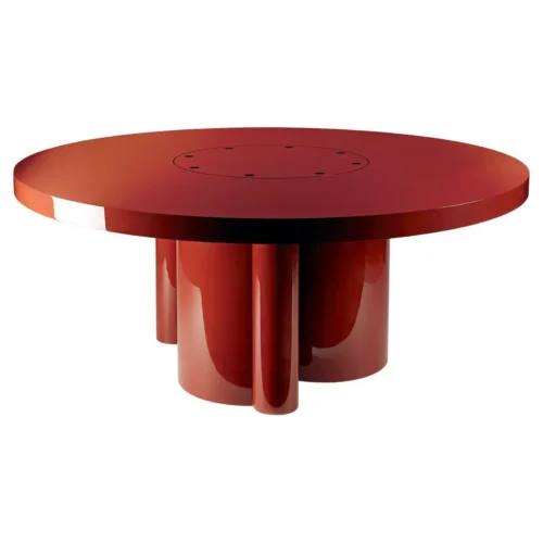 Cherry Dining Table by Gisbert Poppler 1