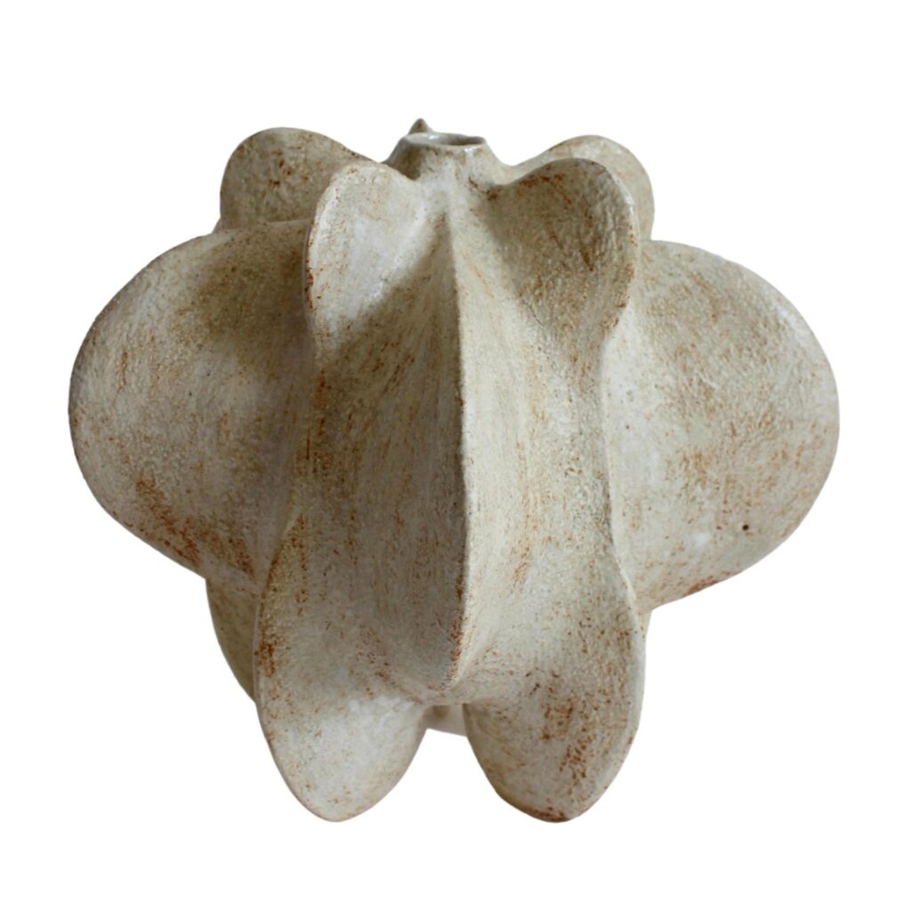 Ivory Petal Gourd IV by Julie Nelson 1