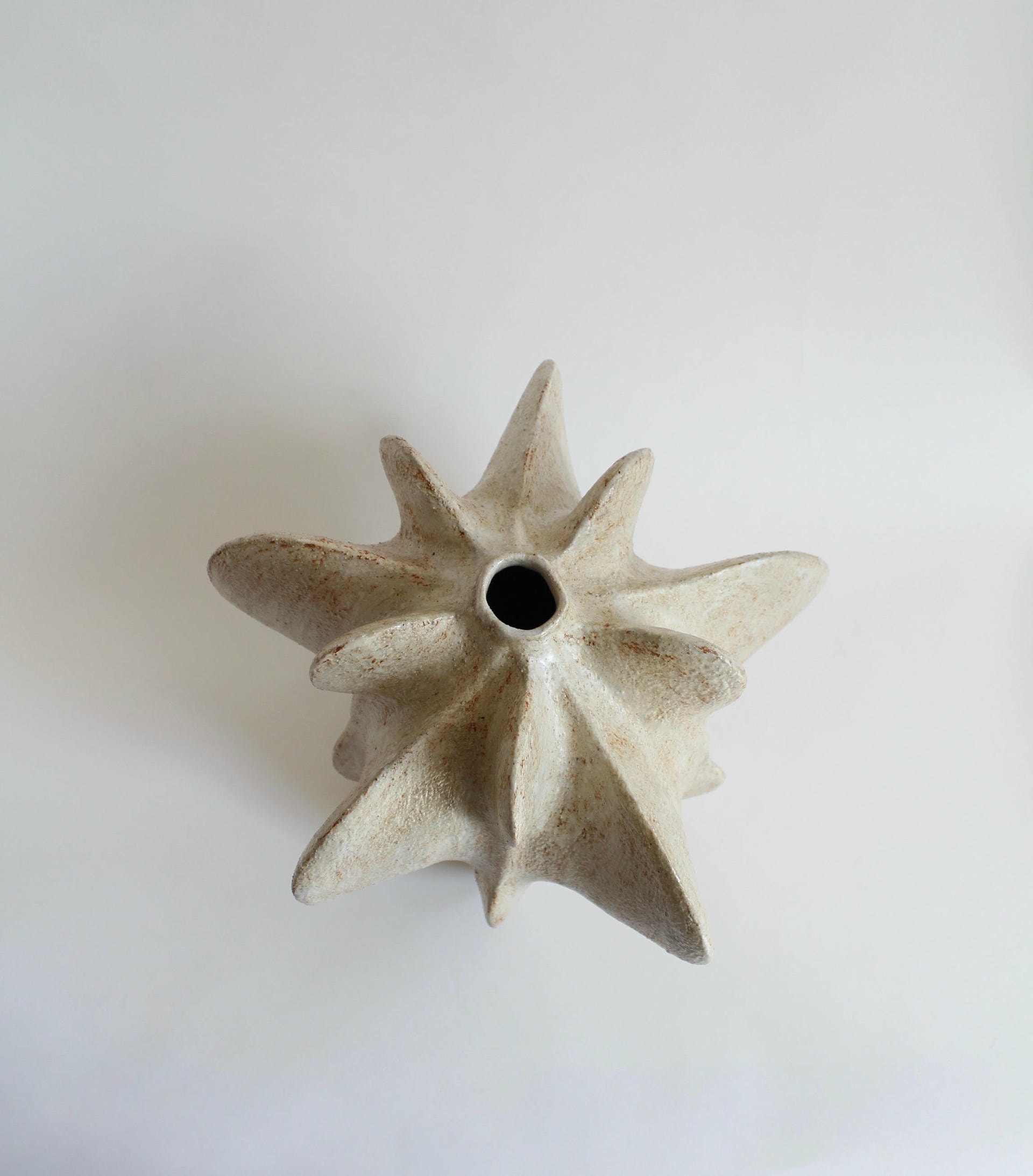 Ivory Petal Gourd IV by Julie Nelson 4