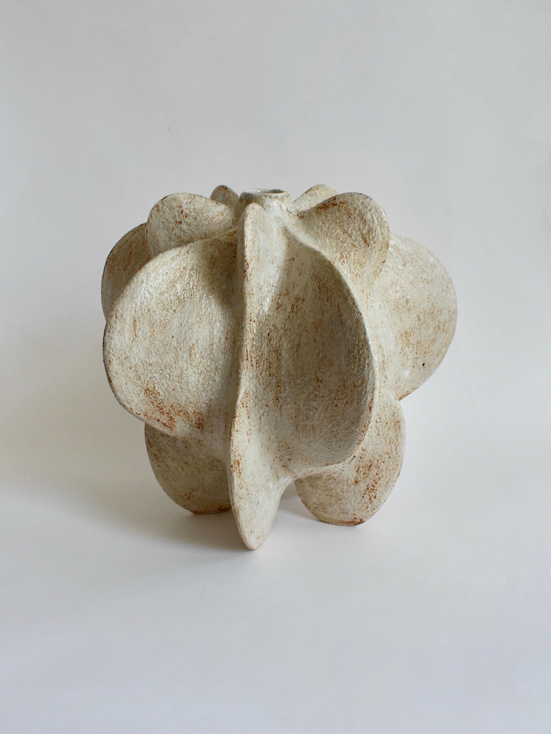 Ivory Petal Gourd IV by Julie Nelson 5