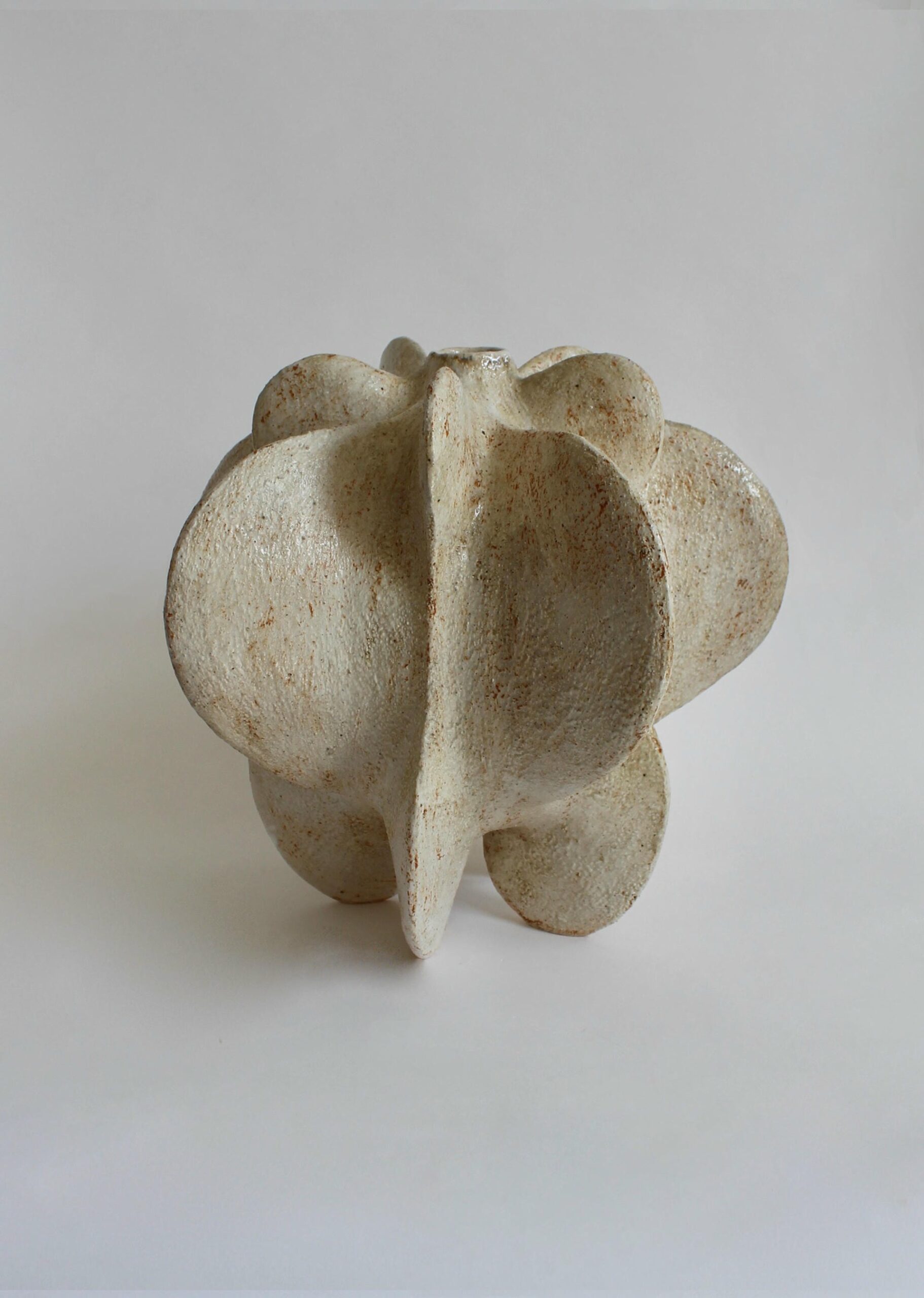 Ivory Petal Gourd IV by Julie Nelson 6