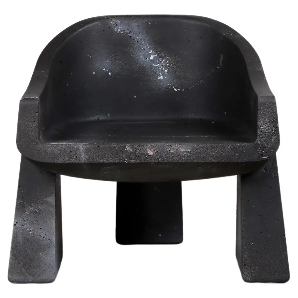 Klot Basalt Chair by Lucas Morten 1