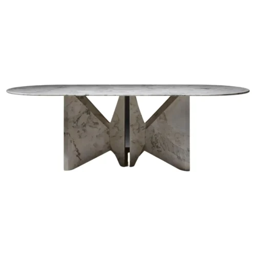 Lamina Marble Dining Table Hannes Peer 1
