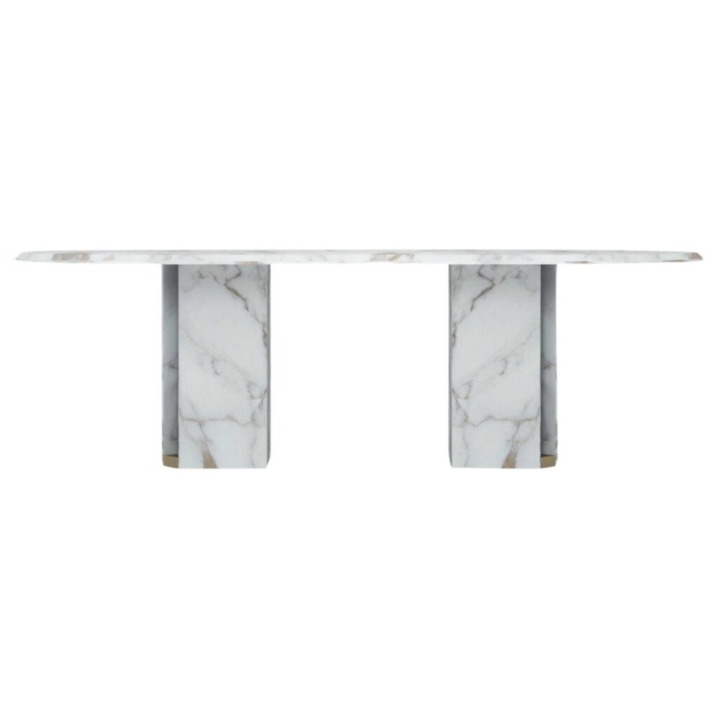 Marble Delos Dining Table by Giorgio Bonaguro 1