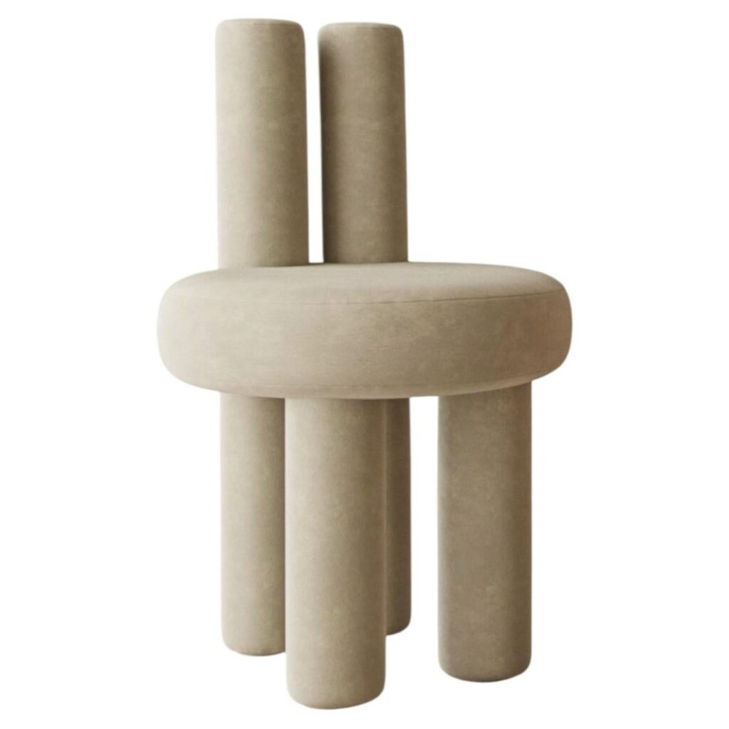 Misty Beige Salvador Chair by Nelson Araujo 1