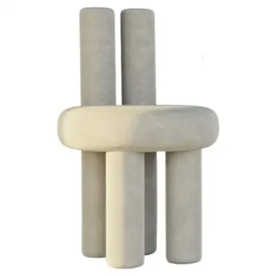 Misty Beige Salvador Chair by Nelson Araujo