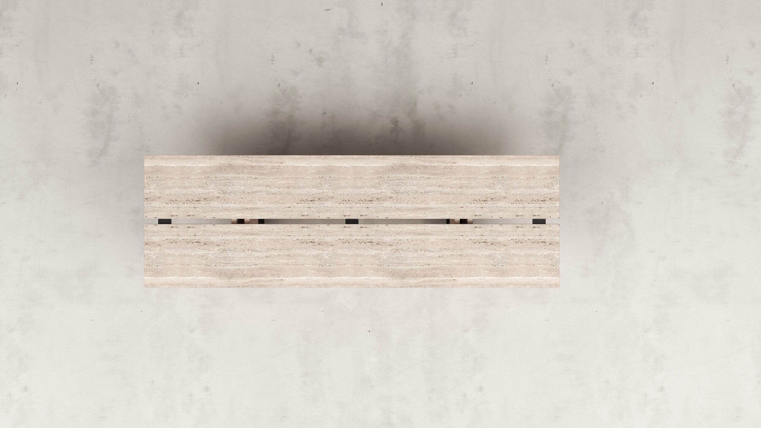 Rift Travertino Gririo Dining Table by Andy Kerstens 5
