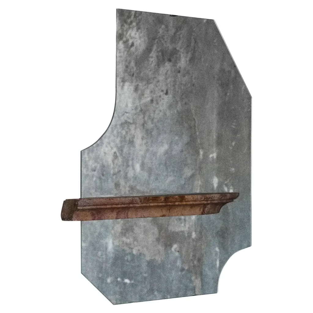 Small Medicis Marble Mirror by Frederic Saulou 1