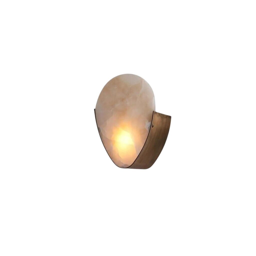 Teardrop Marble Wall Lamp by Atra Design 1