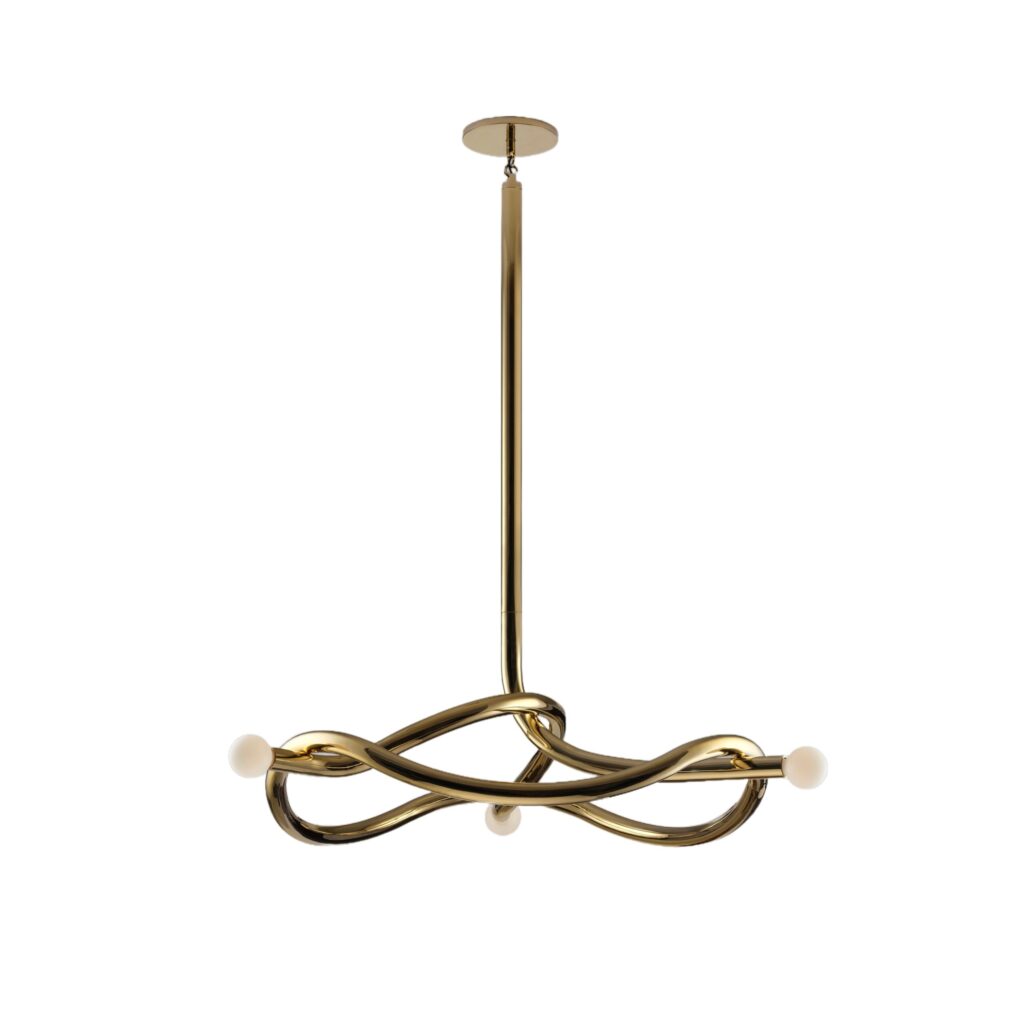 Tryst Three Chandelier by Paul Matter 1