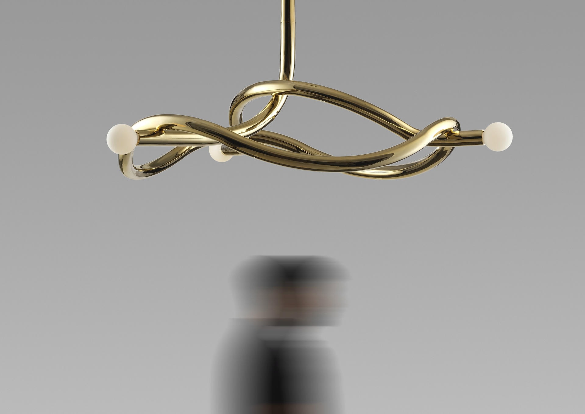 Tryst Three Chandelier by Paul Matter 8