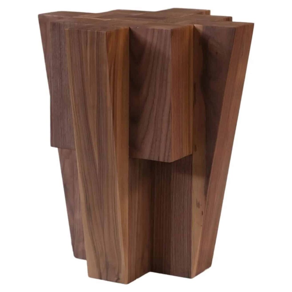 Bunker Side Table American Walnut by Arno Declercq 1 1