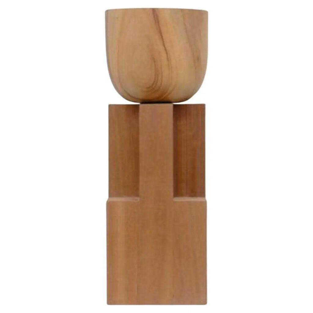Goblet Bowl African Walnut by Declercq 1