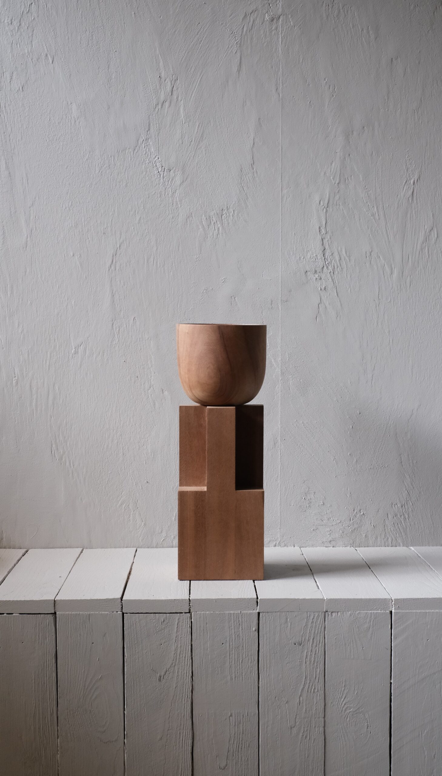 Goblet Bowl African Walnut by Declercq 3