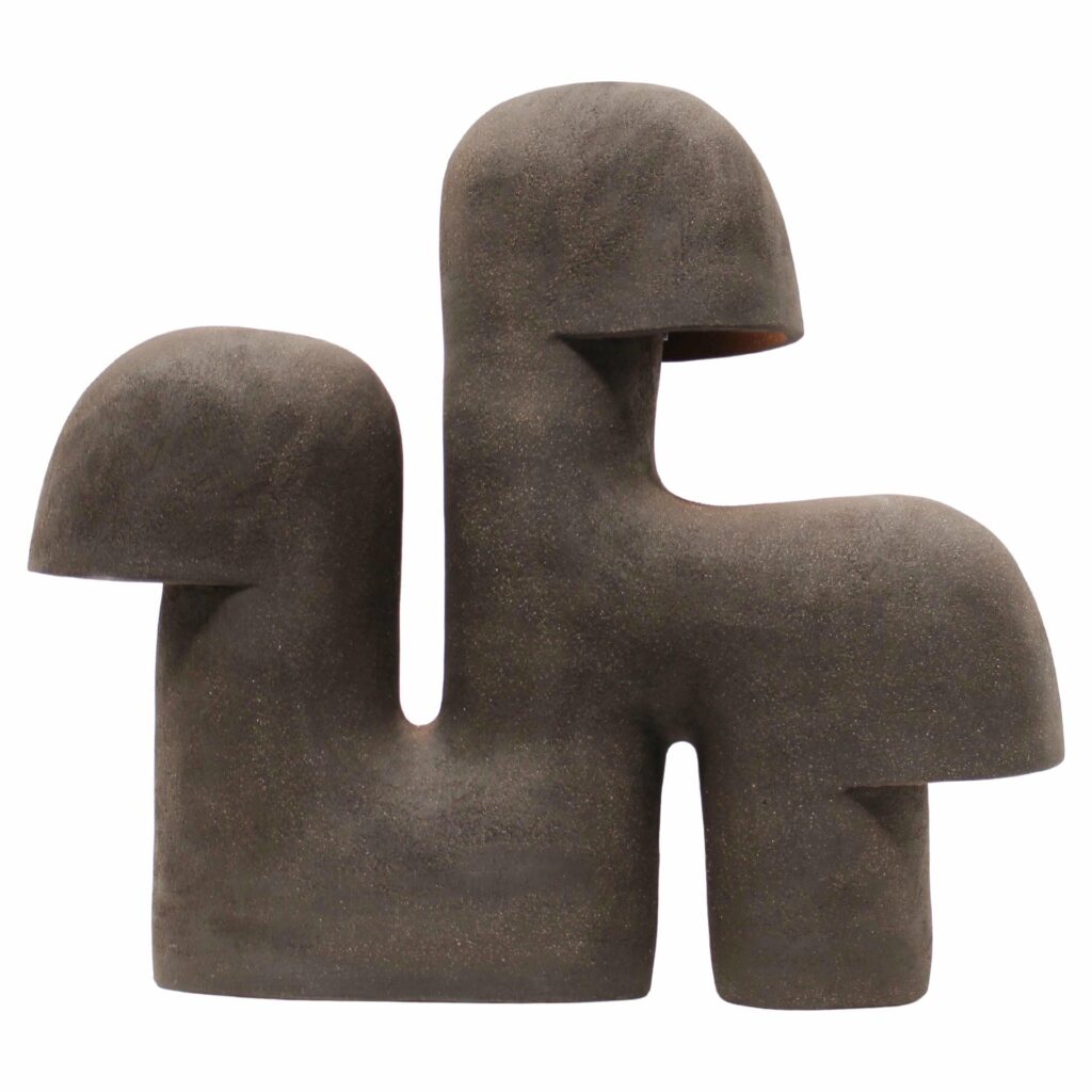 Edifice #35 Stoneware Lamp by Elisa Uberti 1