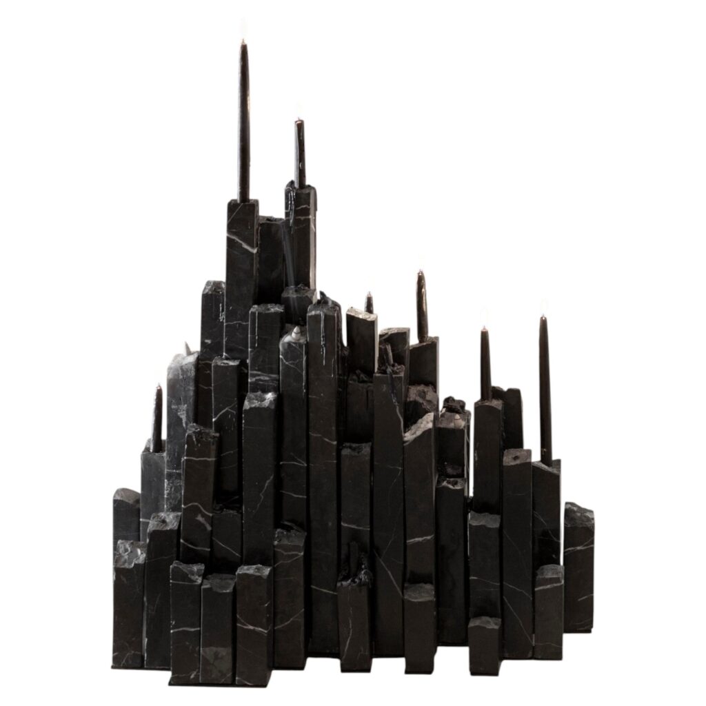 Ritus Tres Candelabra by Andres Monnier 1