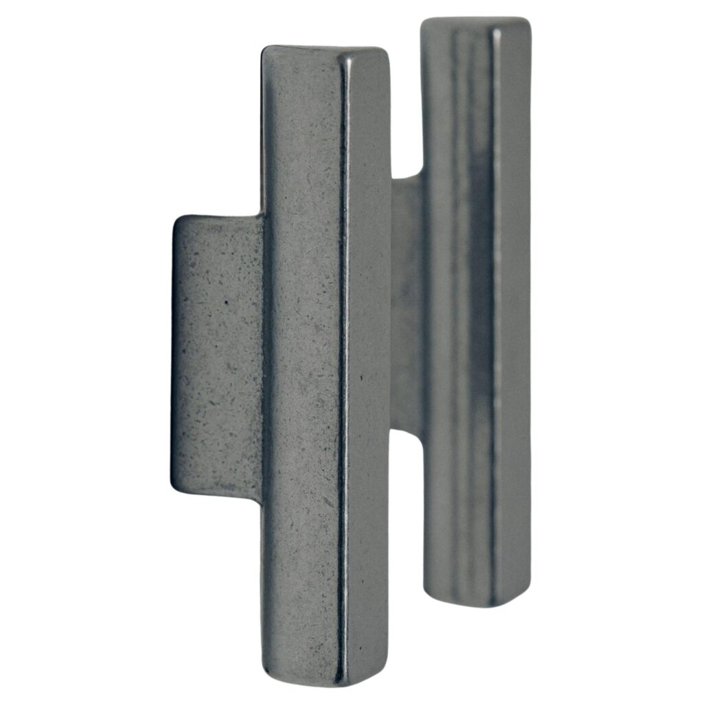Set of 2 Aluminum ADT Handles by Henry Wilson 1