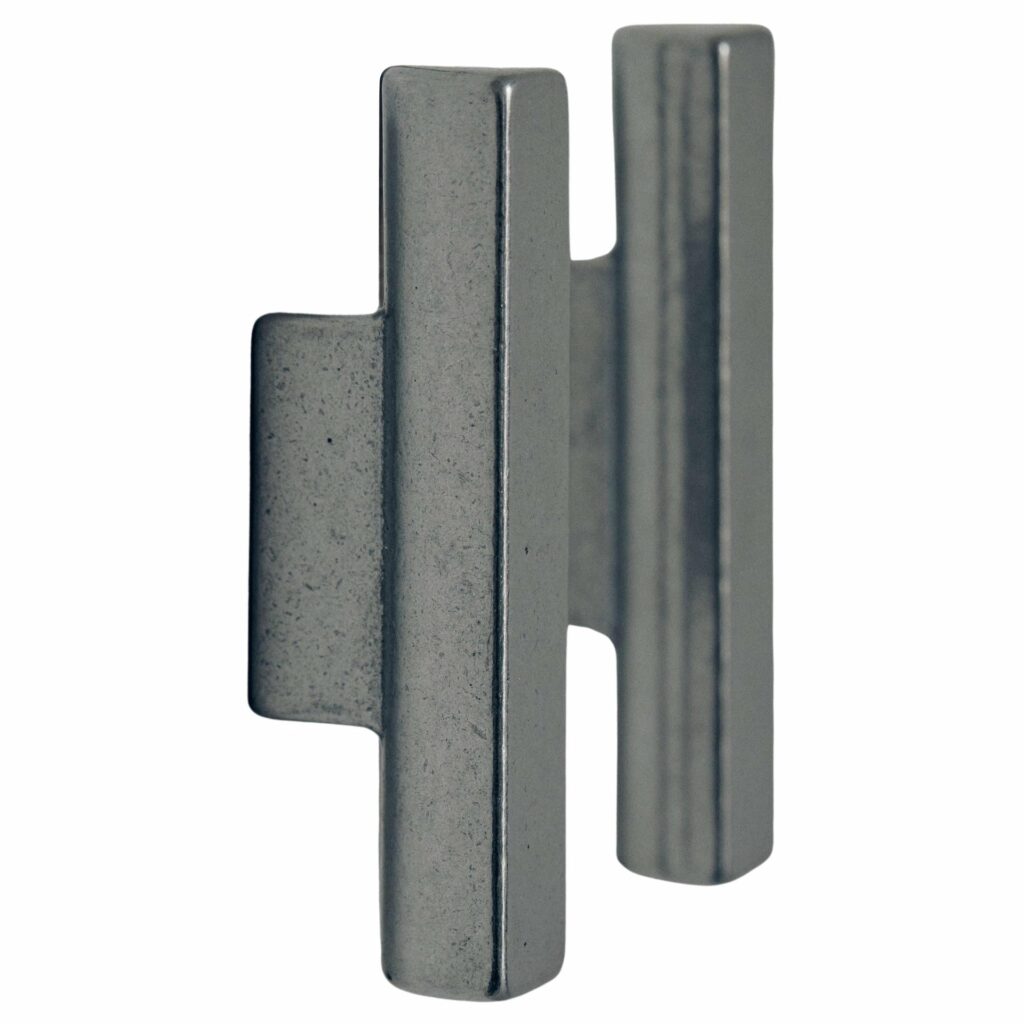 Set of 2 Aluminum ADT Handles by Henry Wilson 1