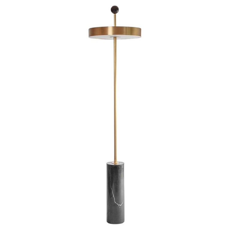 Disc And Ball Floor Lamp by Square in Circle 9
