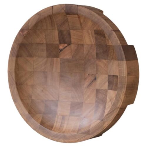 Disk Tray African Walnut Small by Arno Declercq 1
