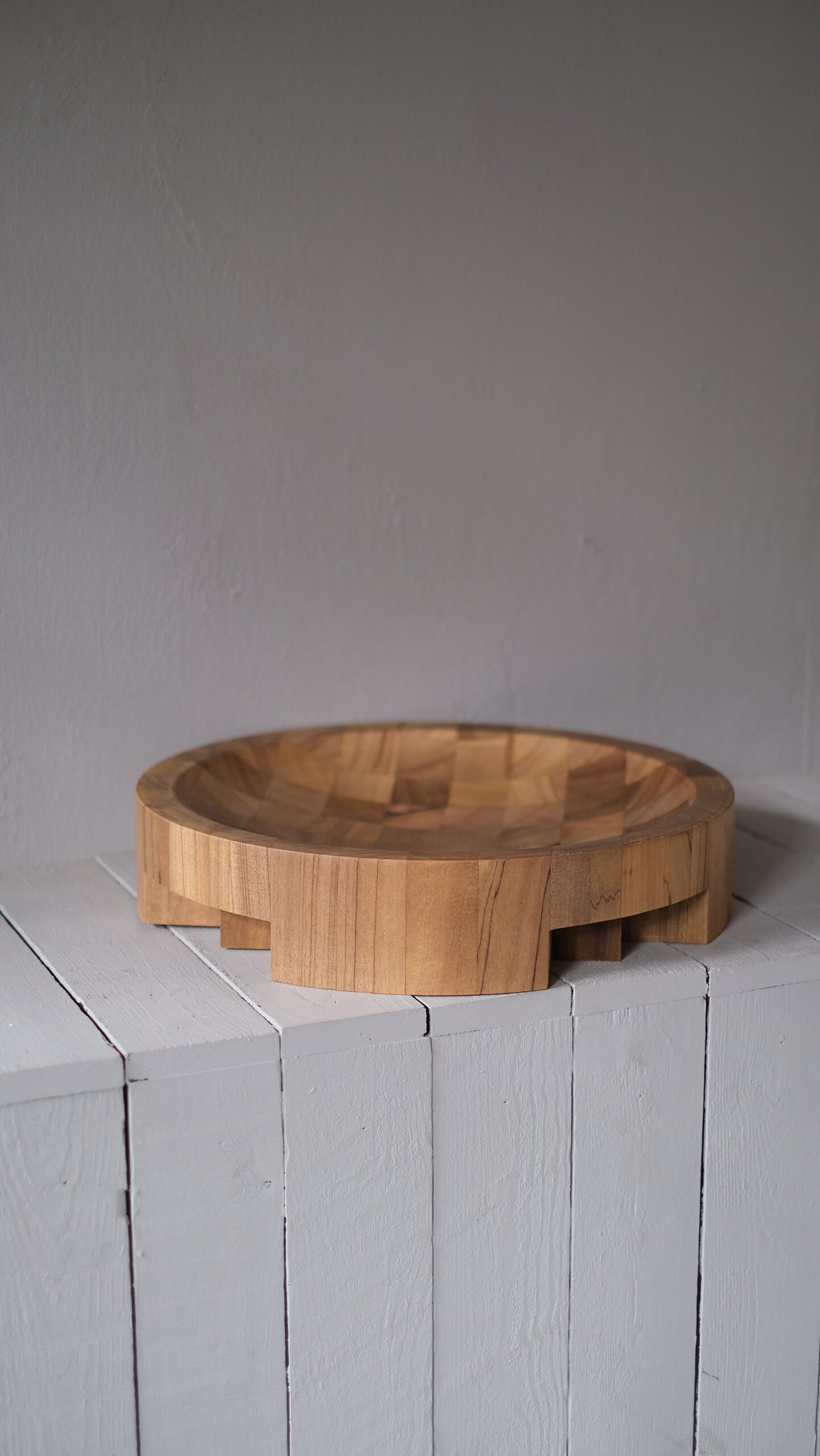 Disk Tray African Walnut Small by Arno Declercq 7