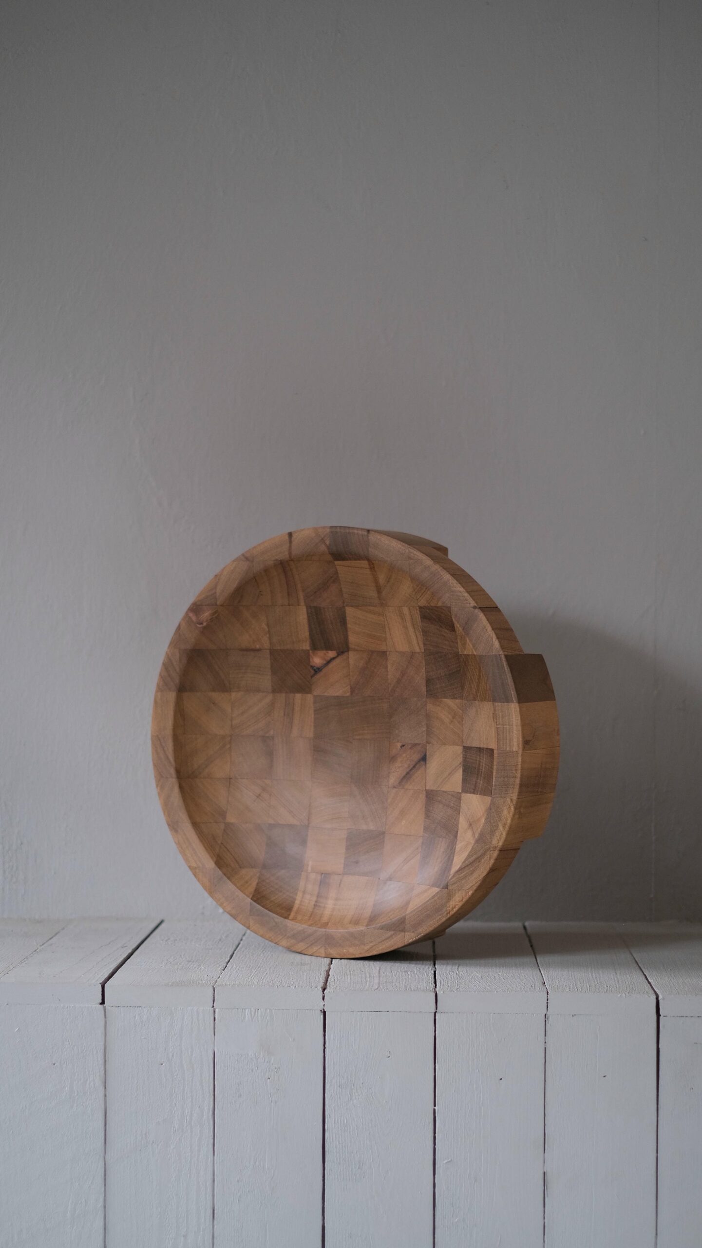Disk Tray African Walnut Small by Arno Declercq 8