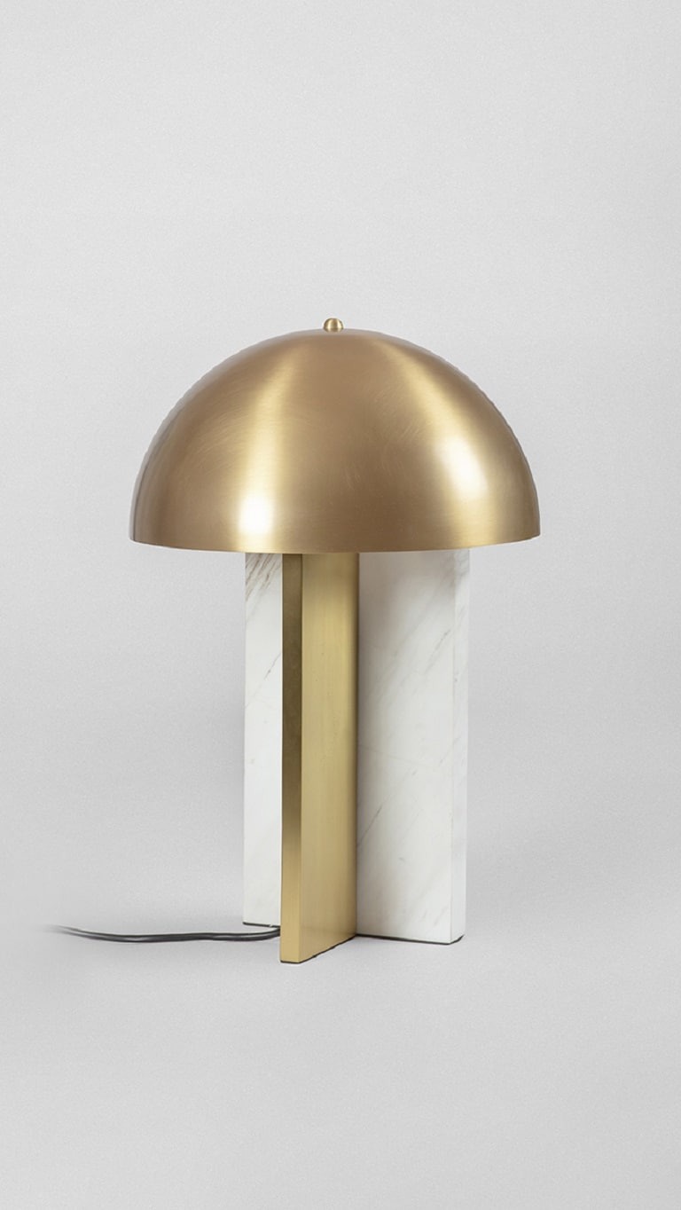 Dome Table Lamp by Square in Circle 1