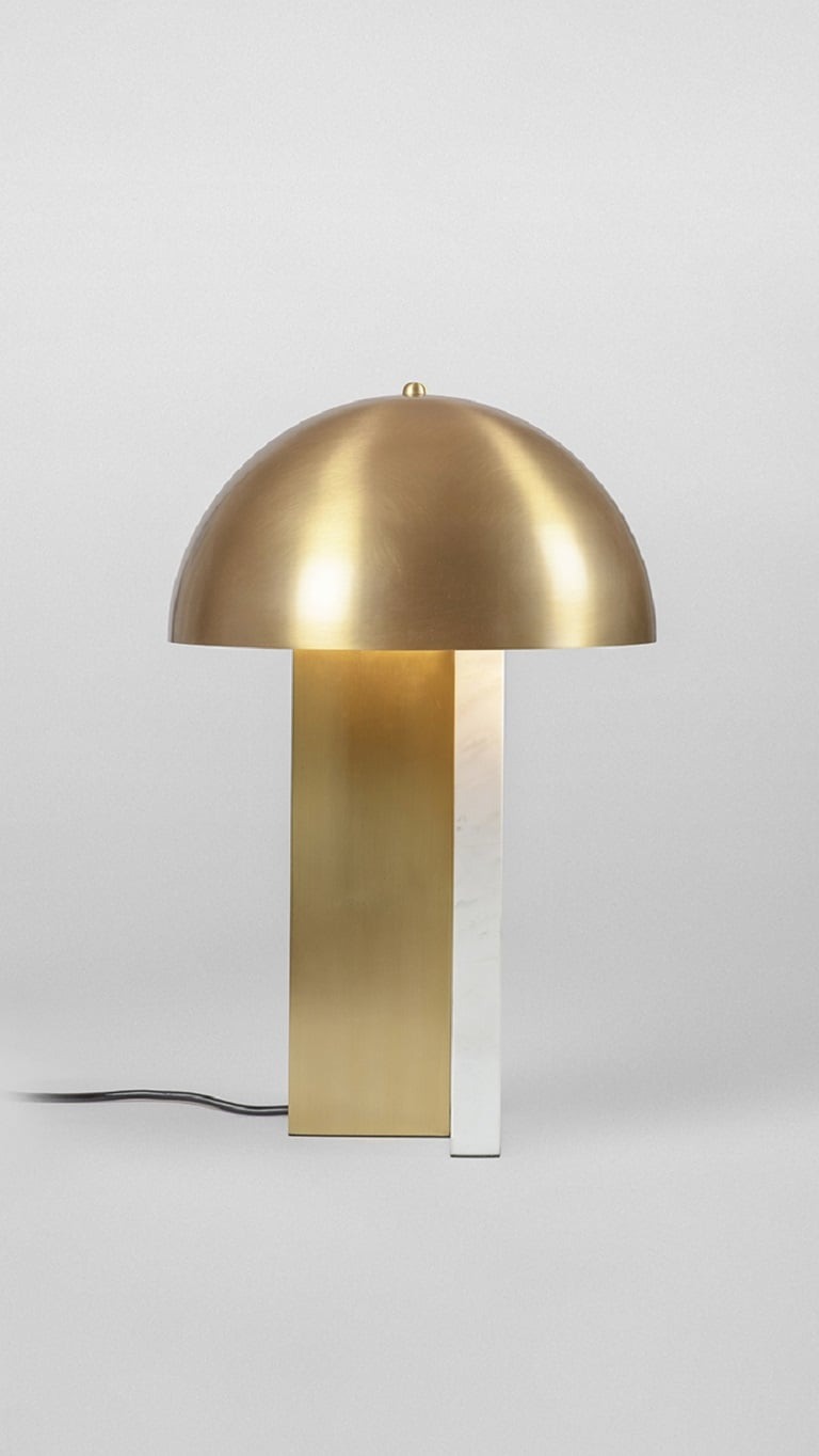 Dome Table Lamp by Square in Circle 2