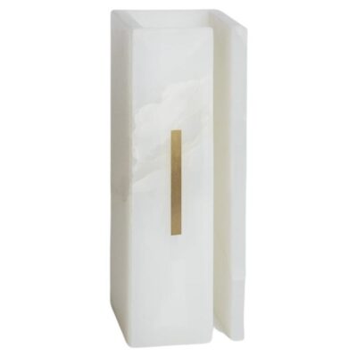 03C Pure White Onix Sculpture by Marie Jeunet