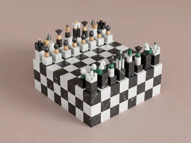 Chess Coffee Table 1 by Pilar Zeta - PHILIA