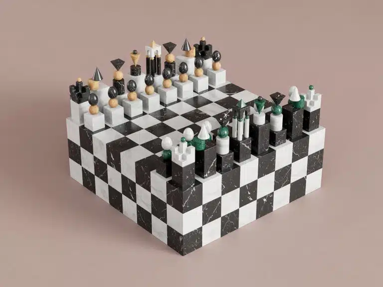 Chess Coffee Table 1 by Pilar Zeta - PHILIA