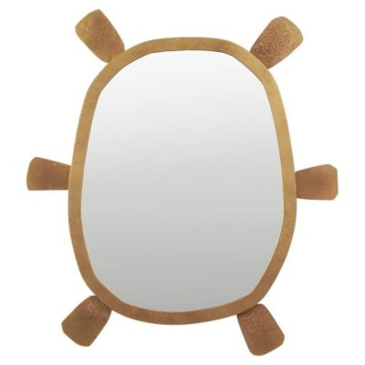 Brass Mirror by Lukasz Friedrich