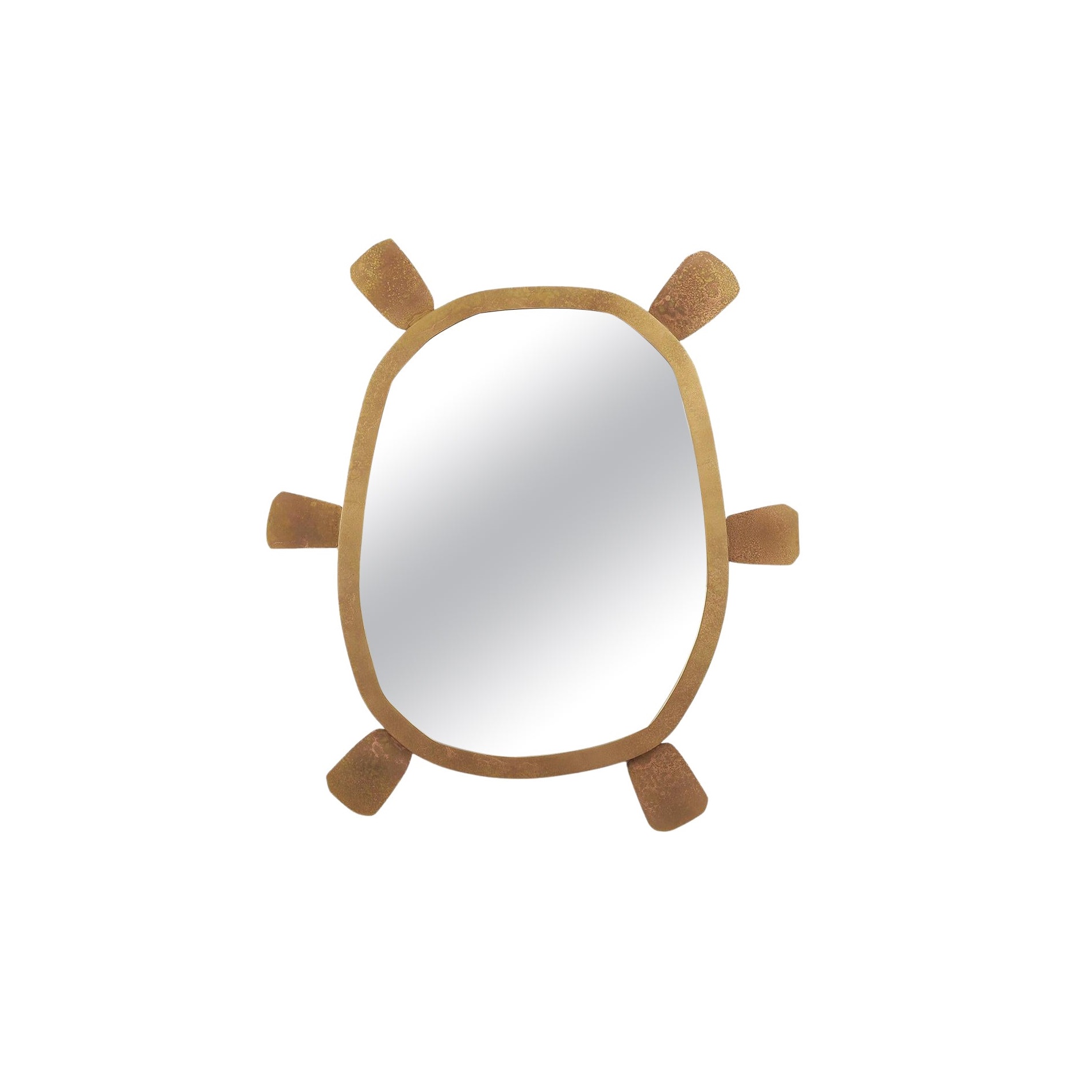 Brass Mirror by Lukasz Friedrich 1