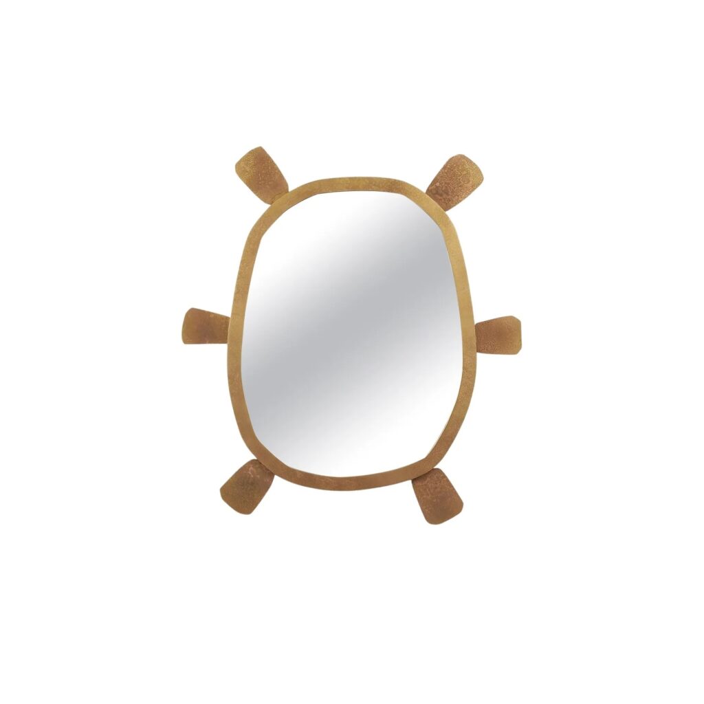 Brass Mirror by Lukasz Friedrich 1