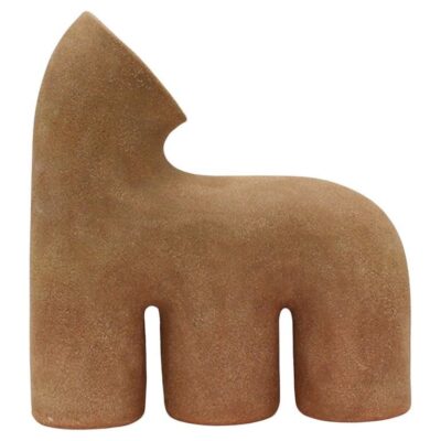 Refuge #20 Gingerbread Stoneware Lamp by Elisa Uberti