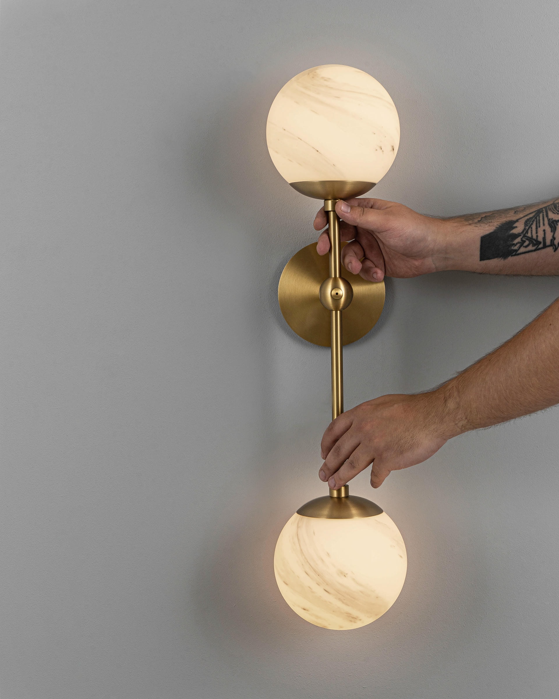 Armstrong Dual Wall Sconce by Schwung 6