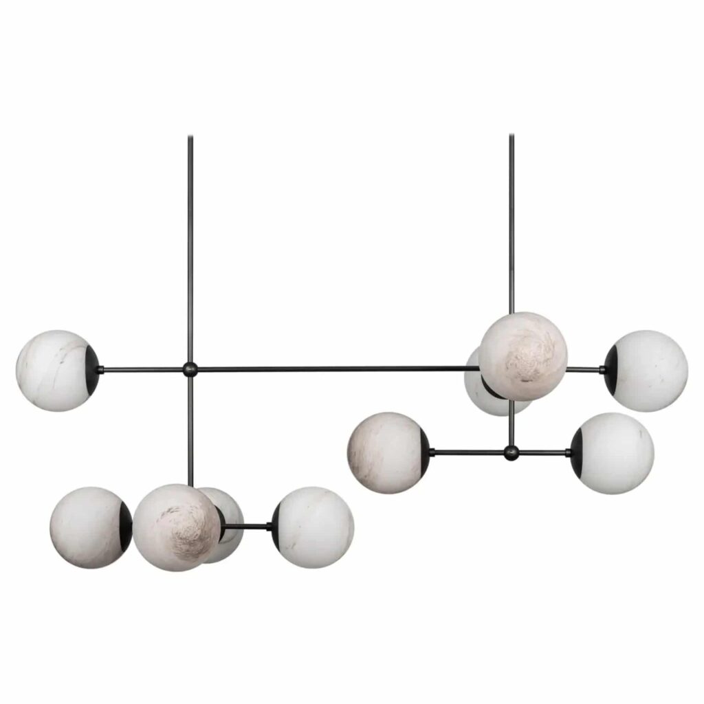 Armstrong Linear Chandelier by Schwung 1