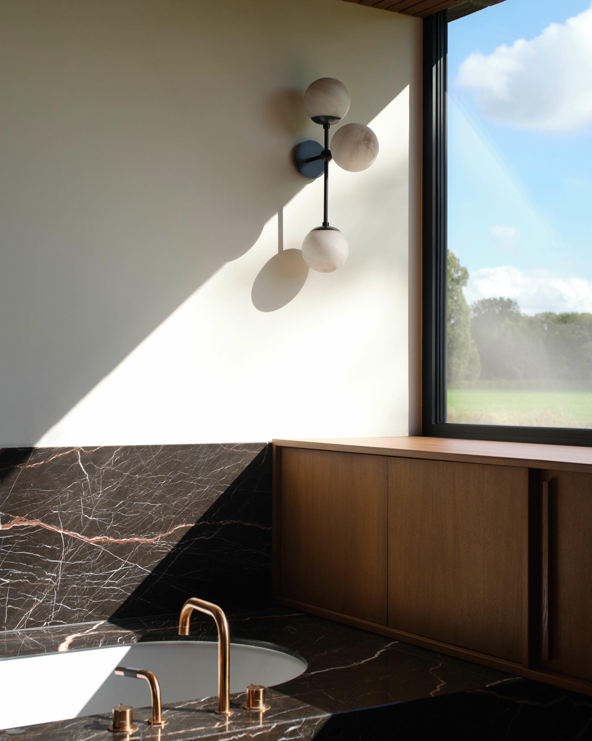 Armstrong Triple Wall Sconce by Schwung 4