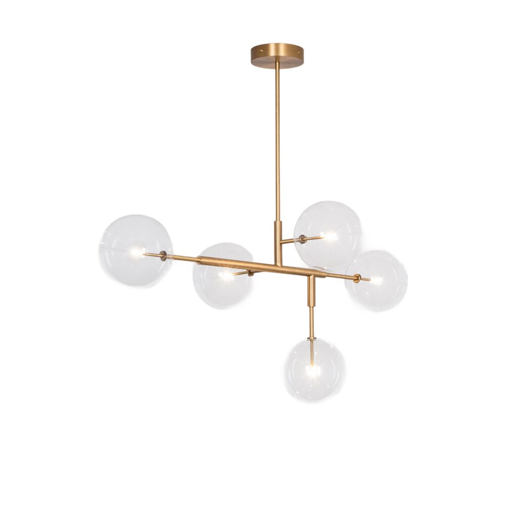 Axis Brass Pendant Light by Schwung 1