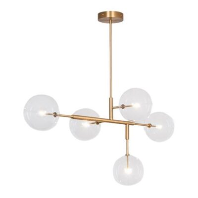 Axis Brass Pendant Light by Schwung