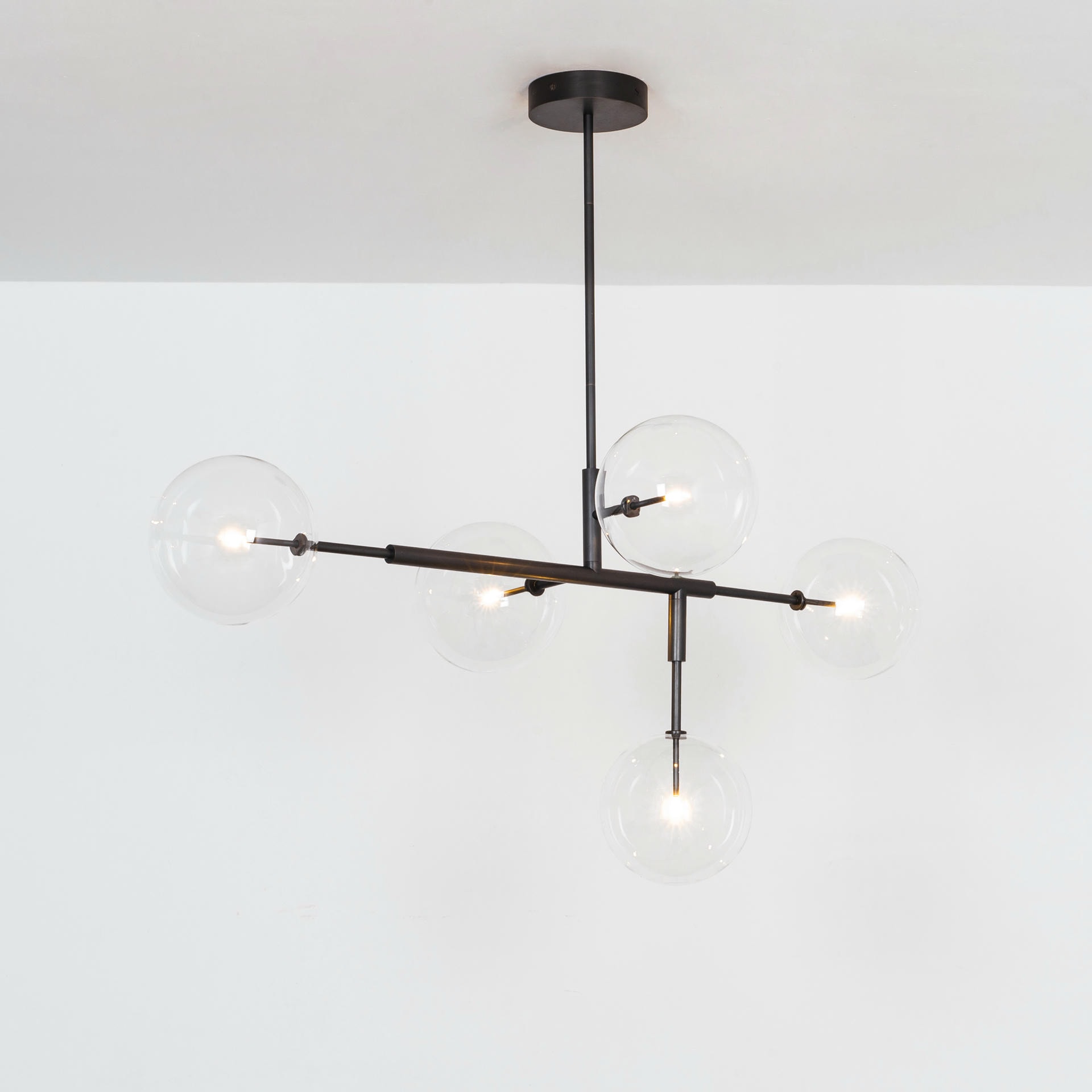 Axis Brass Pendant Light by Schwung 10