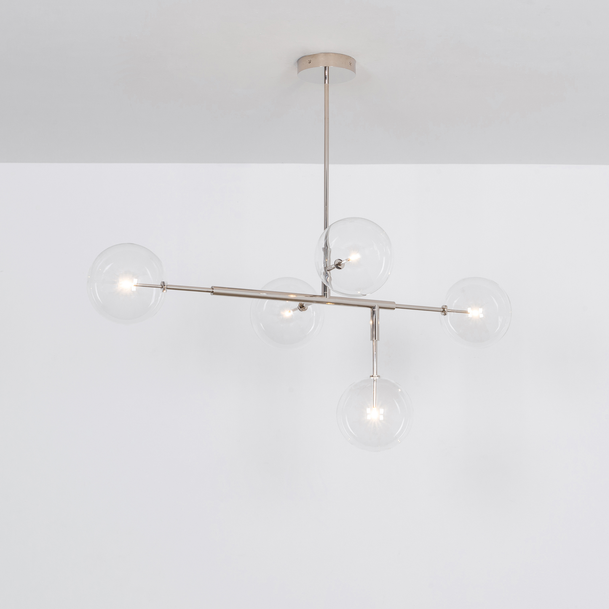 Axis Brass Pendant Light by Schwung 3