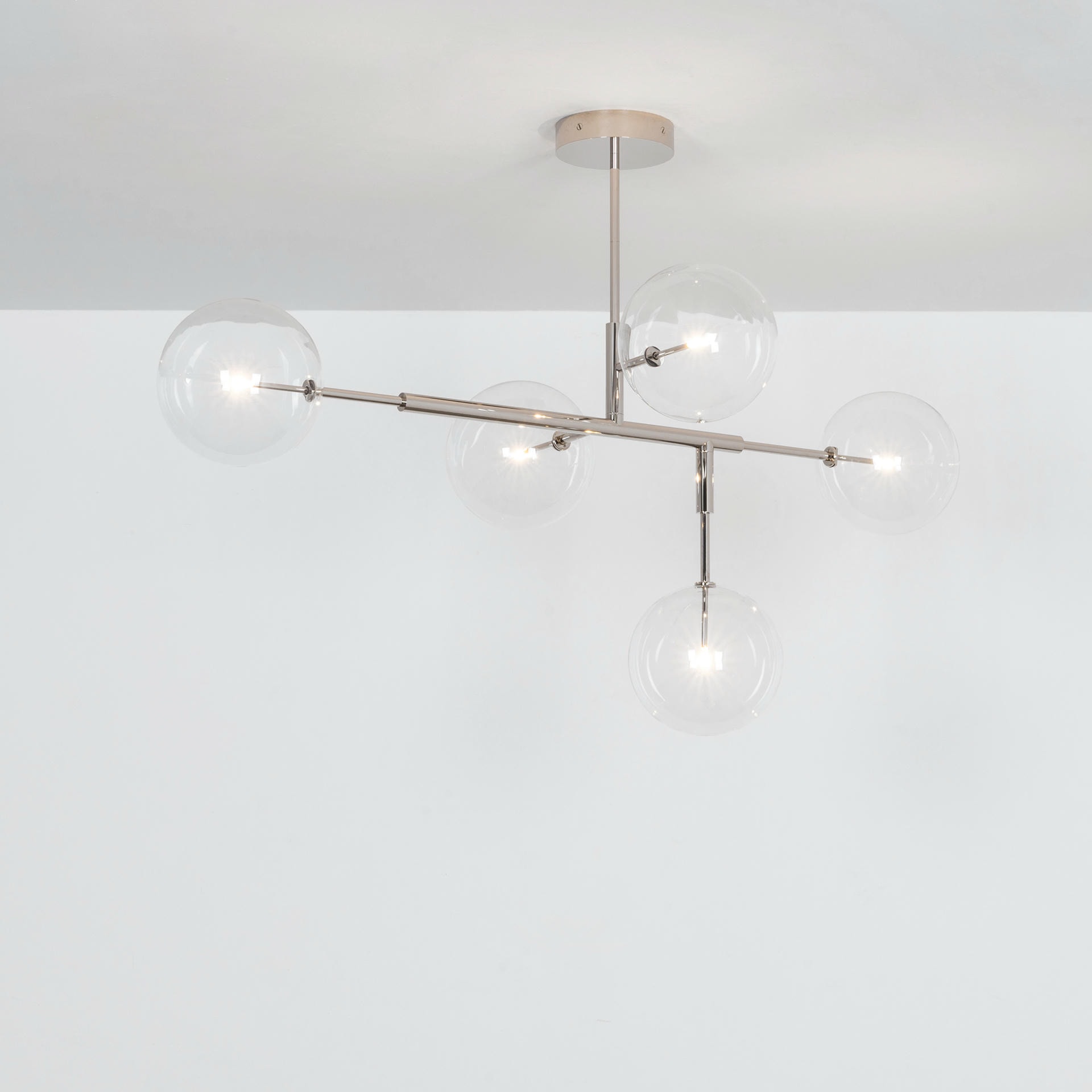 Axis Brass Pendant Light by Schwung 7