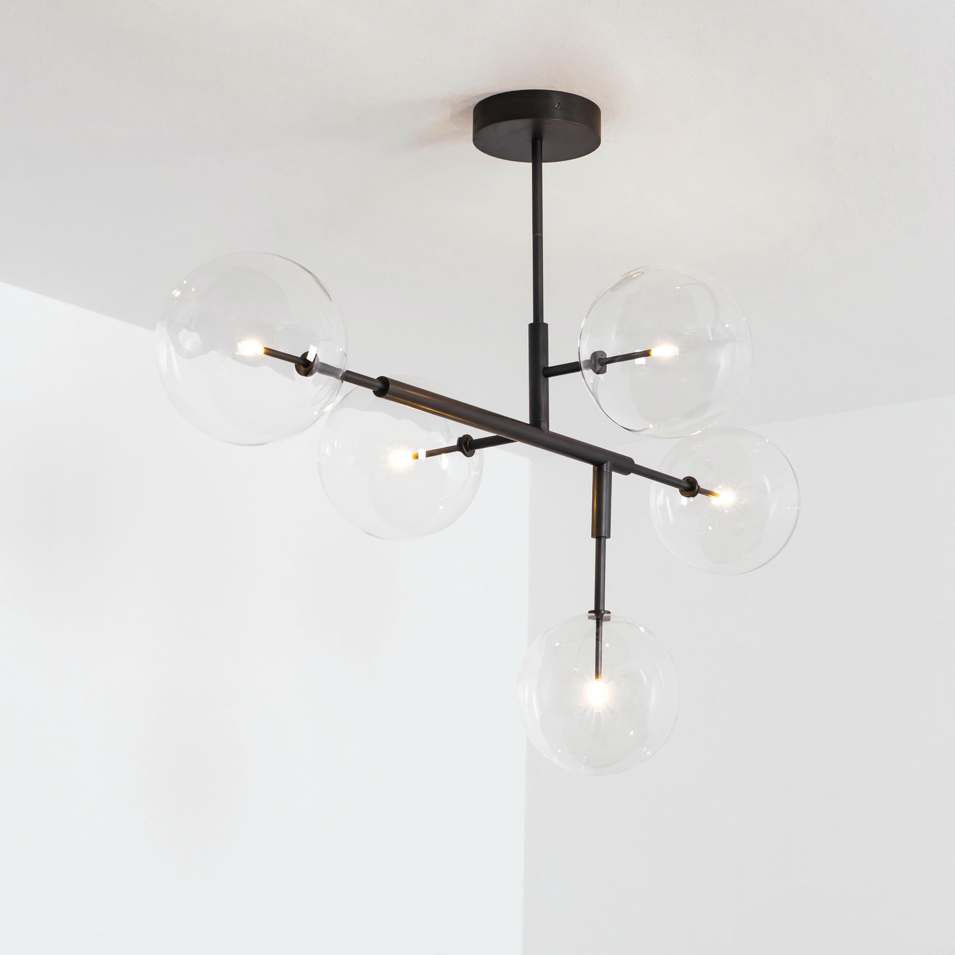Axis Brass Pendant Light by Schwung 8