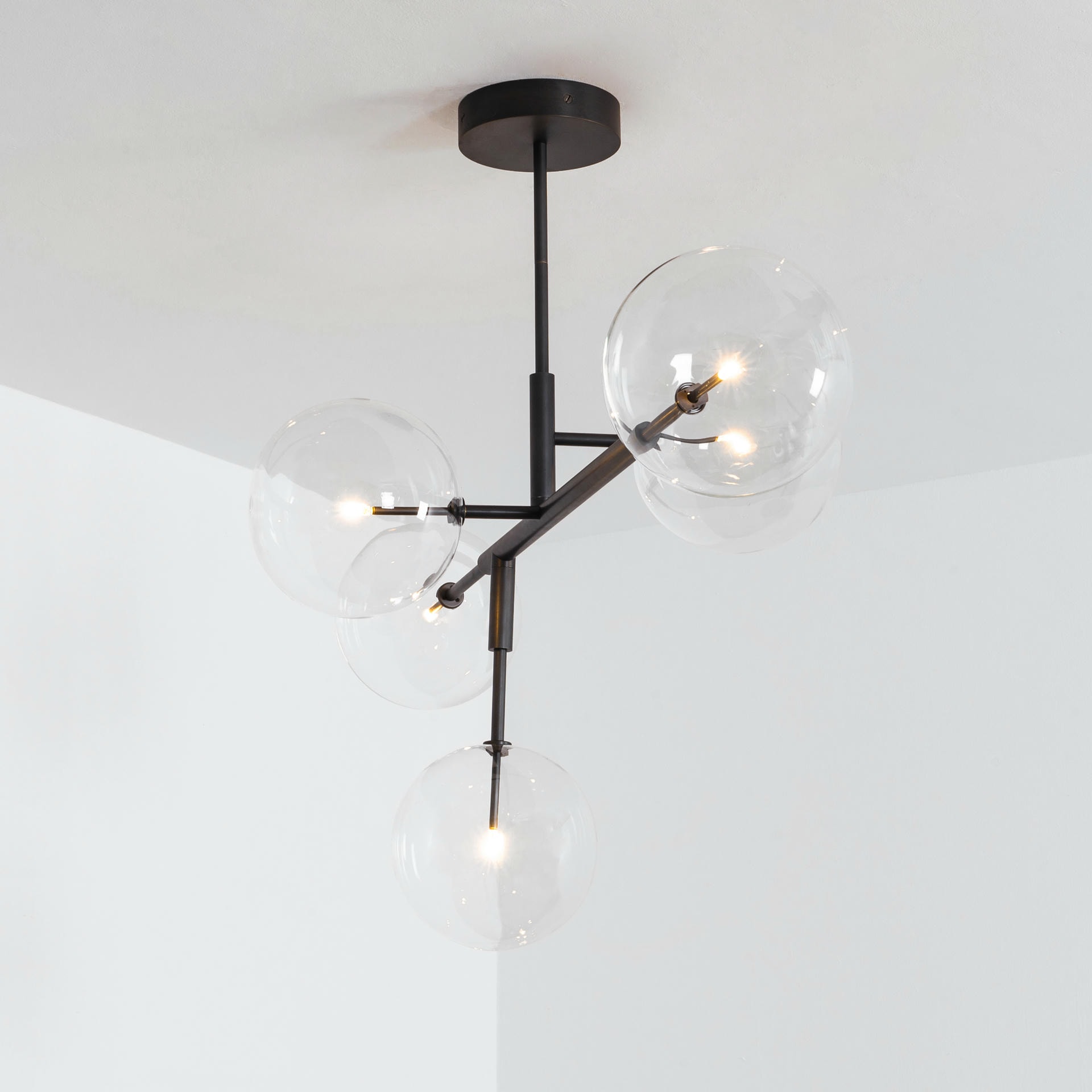 Axis Brass Pendant Light by Schwung 9