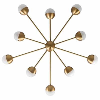Molecule Spark Round 10 Chandelier by Schwung